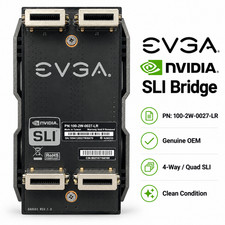 EVGA NVIDIA 4-Way SLI Bridge 100-2W-0027-LR Quad GPU Multi-GPU Connector picture