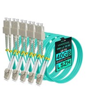 VANDESAIL SC to LC Fiber Patch 5 Pack Duplex picture