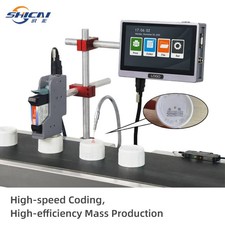 Automatic 12.7mm Online Inkjet without Conveyor Date Batch QR Code picture