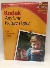 Kodak Anytime Picture Paper Photo Soft Gloss 20 Sheets 8 1/2
