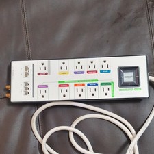Monster Power MDP 900 Surge Protector Power Strip Digital Powercenter 10 Outlets picture