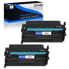 2PCS Fit for HP CF258A Toner With Chip LaserJet Pro M404 M404dw MFP M428 M428fdn picture
