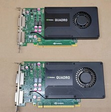 NVIDIA QUADRO K2000D PCIE-E Displayport/DVI Video Cards - Tested *LOT OF 2* picture