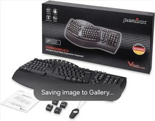 Perixx Periboard-612B Wireless Ergonomic Split Keyboard for Windows Mac OS X Eng picture