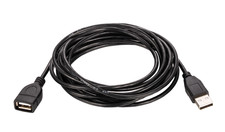 USB 2.0 Extension Cable Black AM to AF Super Speed EXT Cord 3-15ft Multi-Pk LOT picture