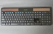 Logitech K750 MK750 Wireless Solar Rechargeable Keyboard NEW Battery NO Dongle picture