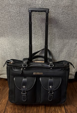 Clark & Mayfield Marquam Rolling Laptop Bag Brief Black 18