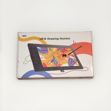 Ugee UE16 15.4 Drawing Monitor Graphics Pen Display Screen Panel & Cables NO PEN picture