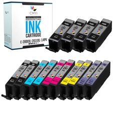 14PK Compatible CMYi 280 281 XXL Ink for Canon PIXMA TS8120 TS8220 TS8320 TS9120 picture