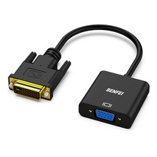 BENFEI Active DVI-D to VGA Adapter, DVI-D 24+1 to VGA Male to Female Adapter picture