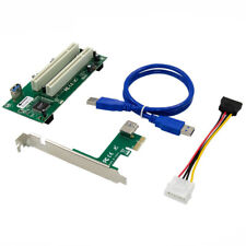 PCI-Express to PCI Adapter Card PCIe to Dual Pci Slot Expansion Card picture