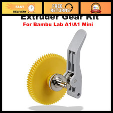 Yellow Extruder Gear Kit for 3D Printer - Replacement Part for A1/A1 Mini picture