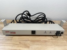 APC SurgeArrest Network NET9RM 9 Outlet 1U Rackmount Power Strip Surge Protector picture