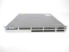 Cisco Catalyst WS-C3850-12S-E 12-Port 1GE SFP w/ C3850-NM-2-10G PWR-C1-350WAC picture