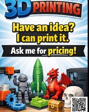 Request a 3d print and I will make(50 dollars not final price depends on print). picture