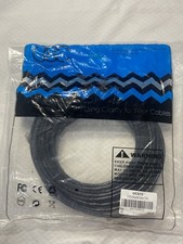 Clarity Cables UC075 Cat6 Round Ethernet Cable 75 ft Black RJ-45 to RJ-45 picture