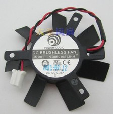For ATI PLD05010S12HH Graphics Card Fan Diameter 45mm Hole Spacing 32mm 2-wire picture