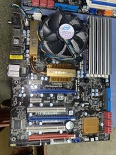 Tested ✅ASRock X58 Extreme LGA1366 Motherboard CPU Combo I7 950 12gb Corsair RAM picture