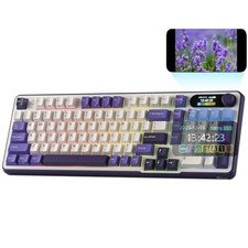 RK ROYAL KLUDGE S98 Mechanical Keyboard w/Smart Display & Knob, Top Mount picture