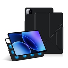 Slim Auto Sleep Magnetic Buckle Y Fold Leather Case For Xiaomi Pad 8 Pro/Mi 9PM picture