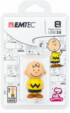NEW Emtec 3D Peanuts Snoopy Charlie Brown Character 8GB USB 2.0 Flash Drive New  picture
