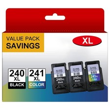 PG-240XL CL-241XL Ink Cartridge for Canon 240 241 Ink Cartridges 240XL Black Ink picture
