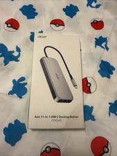 Acer 11-in-1 USB-C Docking Station ODK5A0 HDMI 4k 60Hz Gigabit Ethernet Hub picture