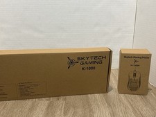 Skytech Keyboard Mouse Bundle K-1000 Keyboard + M-1200N USB Wired Mouse picture