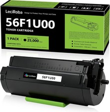 56F1U00 Black Toner Cartridge for Lexmark MS521 MS621 MS622 MX521 MX522 MX622 picture