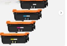 4PK Compatible Toner for HP LaserJet CP3520 3525 CE250A CE251A CE252A HP 504A  picture