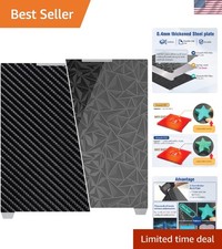 K2 Plus 3D Printer Build Plate 370x370mm Carbon Fiber PET PEO Steel Flexible ... picture