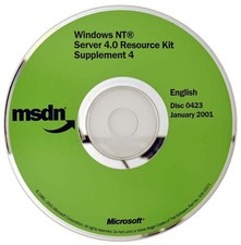 AUTHENTIC NEW RARE Microsoft Windows NT Server 4.0 Resource Kit Supplement 4 picture