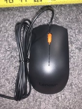 NEW -   4 QTY  Lenovo 300 Wired Ambidextrous Mouse USB - Black - GX30M39704 picture
