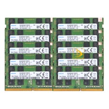10x 16GB LOT Samsung DDR4 2400MHz PC4-19200 SODIMM 260 pin Laptop Memory RAM 16G picture
