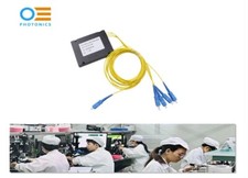 1x4 1250-1650nm Single-Mode SM FTTH Optical Fiber PLC Splitter SC/UPC picture
