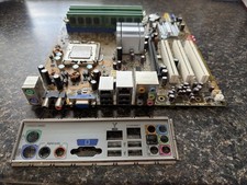 ASUS P5LP-LE System / Mother Board Intel Pentium D 2.80GHz 4GB RAM w/ I/O Shield picture