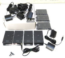 Monoprice Blackbird HDMI Extender Over Cat6, 50m LOT of 7 w/ Chargers picture