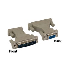 KNTK DB25 25Pin Male to DB9 9Pin Female Adapter AT Modem RS-232 Printer Scanner picture