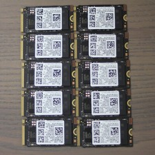 Lot of 10 Samsung PM9C1a 512GB M.2 2242 NVMe PCIe Gen4x4 SSD MZ-AL8512B picture