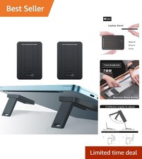 Self-Adhesive 2-in-1 Laptop Stand – Portable & Ergonomic for Comfortable Use picture