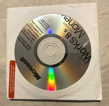 Microsoft Works 8 & Money CD w/ Office 2003 Trial Key, English Windows PC picture