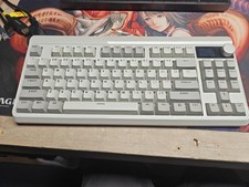 XVX M87 Pro Retro Grey Wireless Mechanical Keyboard Smart Display Knob 87-Key picture