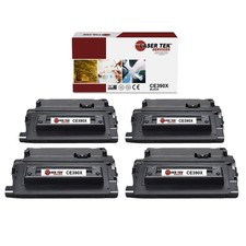 4Pk LTS 90X CE390X Black HY Compatible for HP LaserJet M601dn M601n M602dn Toner picture