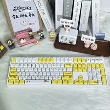 Anime Pikachu Pokemon PBT Keycaps set Dyesub for Cherry MX Mechanical Keyboards picture