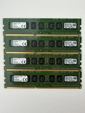 [Lot of 4] 8GB 2Rx8 PC3-12800E-11-13-E3 Server RAM KVR16E11/8HB Kingston picture