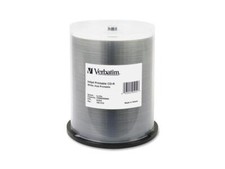 Verbatim 700 MB 52X CD-R White Inkjet Printable 100 Packs Media Model 95252 picture