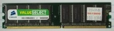 Corsair VS512MB400C3 512MB DDR PC3200 CL=3 non-ECC DDR400 2.6V 64Meg x 64 picture