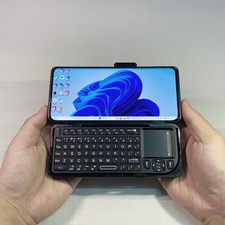 Universal Phone Keyboard Case/Stand with Backlit - Boost Typing Productivity picture