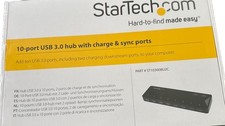 StarTech.com 10-Port USB 3.0 Hub with Charge and Sync Ports - 2 x 1.5A Ports~10- picture