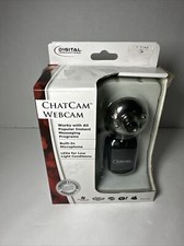 Digital Innovations Chatcam Webcam Built In Microphone LED Lights New In Box picture